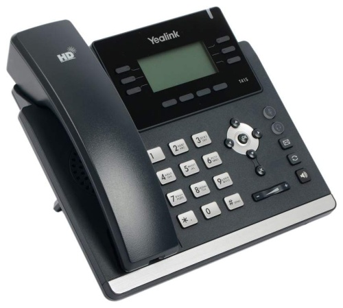 SIP-T41S SIP-телефон, 6 линий, BLF, PoE, без БП